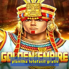 planilha lotofacil gratis